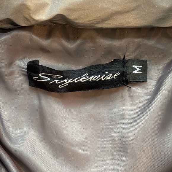 Reflective Puffer Jacket - Light Gray - Picture 4 of 4